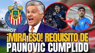 ¿HAS VISTO? ¡ALAN PULIDO "HIZO" LO QUE PAUNOVIC NECESITA! NOTICIAS DEL CHIVAS HOY