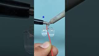 Flashing led using 101f hall effect sensor and magnet