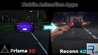 Recreating Prisma 3D Animations in Reconn 4D (Mobile 3D animation)