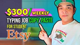 TYPING JOB Copy Paste Homebased Work From Home Jobs 2022 Non Voice Data Entry For Students