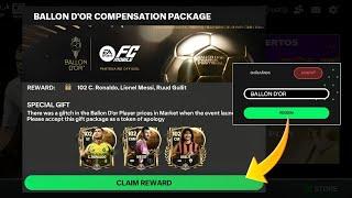 HUGE GLITCH IN BALLON DO’R EVENT  COMPENSATION REDEEM CODE PACKAGE IS HERE  REDEEM THIS CODE ASAP