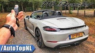 Porsche 718 Boxster REVIEW POV Test Drive by AutoTopNL