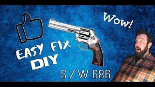 Huge Improvement // S&W 686 Revolver // Internal Trigger Stop #improved #education #diy #learn