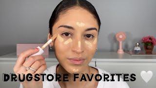 DRUGSTORE FAVORITES 2022 MAKEUP LOOK | Sandy Carina