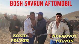 Uzunda katta kurash Zoxid polvon Norquvot polvon bosh savrun Aftomobil