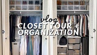 VLOG: tour my closet, organization tips + I got Invisalign!