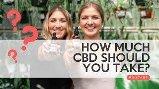 How Much CBD Should You Take? | CBD Dosing | RESTART CBD