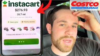 Instacart Shopper is BLESSED with a $276 Costco Order!! (2024)