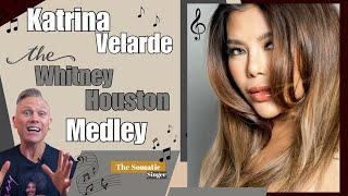 Katrina Velarde SINGS Whitney Houston Medley!!!! INCREDIBLE!! TheSomaticSinger REACTS!!