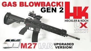 UMAREX HK M27 IAR GAS BLOWBACK GEN 2 / Upgraded VFC H&K M27 GBBR