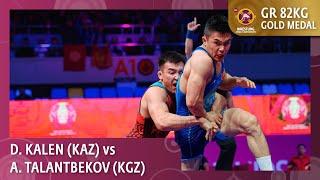 Gold Medal • GR 82Kg • Dias KALEN (KAZ) vs. Akylbek TALANTBEKOV (KGZ)