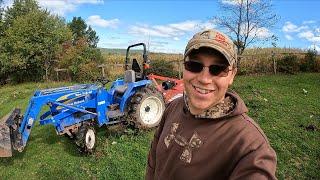 The Time Has Arrived! Mowing & Clearing The Pastures.