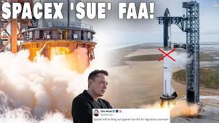 SpaceX to Sue FAA! Elon Musk Just Exposed FAA and Boeing Starliner 'NO' Fines...