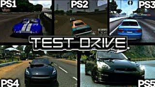 EVOLUTION OF TEST DRIVE GRAPHICS (1994-2022) PS1 VS PS2 VS PS3 VS PS4 VS PS5