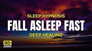  Deep Sleep Hypnosis and Guided Meditation   INNER HEALING - 8D Dark Screen - Heal While You Sleep