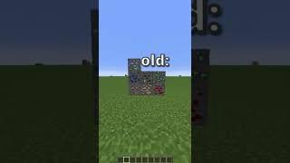 new vs old... #minecraft #old