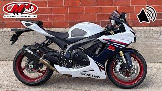 2024 Suzuki GSXR750 Full M4 Exhaust System - Sound Test