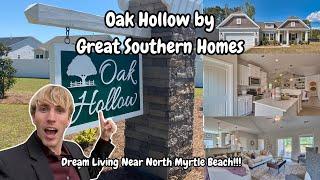 Dream Living Near North Myrtle Beach: New Homes at Oak Hollow by Great Southern Homes!