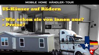 Wie sieht ein "Mobile Home" von innen aus? ...Händler-Tour mit 7 Modellen