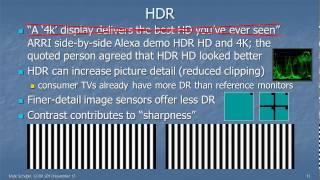 Bang for the Buck: Data Rate vs. Perception in UHD Production by Mark Schubin