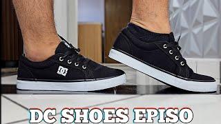 DC Shoes Episo Sneaker Review | On Feet Demonstration | Skate or Everyday Sneakers