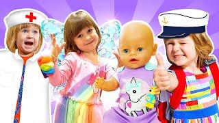 Funny games for kids with baby Bianca TOP 10 - Best videos for kids with baby dolls & toys for kids