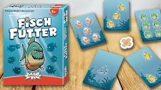 how to play FISCH FUTTER (instructions, gameplay and official rules) | SPIELREGELN TV