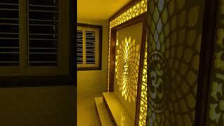 Pooja Room Designs for Small compact spaces | Latest Mandir Designs | Home Mandir Designs #shorts