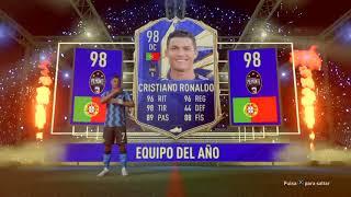 TOTY RONALDO PACKED+ NEW TOTY ANIMATION!!