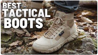 Best Military Tactical Work Boots | Great For Combat & Hunter | Durable Construction