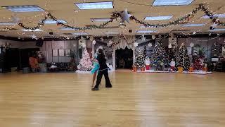 Janet Loper - Dances Swing At Columbia's Ballroom Company Christmas Showcase 2022