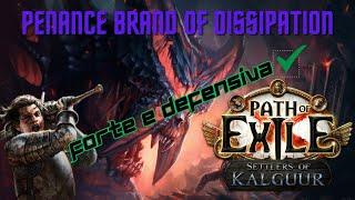 [Path of Exile 3.25] Penance Brand of Dissipation Slayer Strong And Faster Settler's of Kalguur