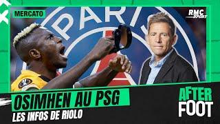 Mercato : Le PSG travaille sur Osimhen cet hiver, Kolo Muani "va partir", les informations de Riolo