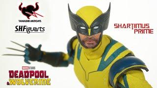 SH Figuarts WOLVERINE Deadpool  Wolverine Movie Marvel Studios MCU Bandai Namco Figure Review