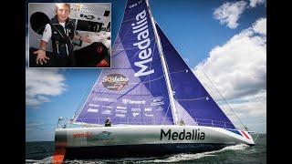 The toughest boat to sail solo in the Vendee Globe? Full tour of Pip Hare's Medallia (ex-Superbigou)