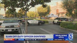 Slain off-duty officer identified