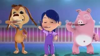 A LAVARSE LOS DIENTES - MI PERRO CHOCOLO - CANCIONES INFANTILES PARA JUGAR Y APRENDER