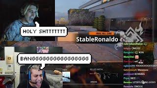 xQc Shocked by StableRonaldo Clutch 1v3 in COD Tournament