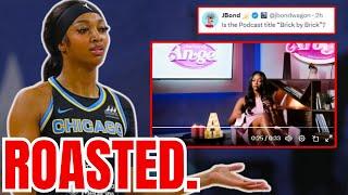 Angel Reese ROASTED! Launches "UNAPOLOGETICALLY ANGEL" Podcast & WNBA Fans CRUSH HER!