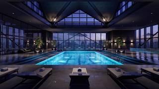 Tokyo Twilight | 2-Hour Pool Ambience Overlooking the City