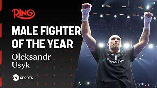 Oleksandr Usyk wins The Ring Male Fighter of the Year & thanks Tyson Fury  | The Ring Awards 