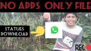 How to whatsapp status downlod malayalam