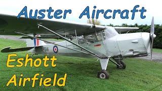 Auster Aircraft VF516, with a De Havilland Gipsy Major 10 Engine, at Eshott Airfield, Northumberland