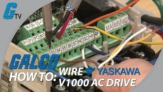 How to Wire-Up a Yaskawa V1000 AC Drive