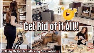 TRANSFORM Your Kitchen & Bathroom : Extreme Decluttering Motivation