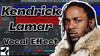 Kendrick Lamar "Silent Hill" Vocal Effect | Studio One