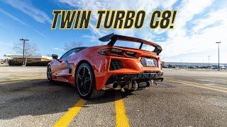 ETS Twin Turbo C8 Corvette Install and Overview