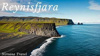 REYNISFJARA Black Sand Beach, Iceland • Mesmerizing Volcanic Beauty, Wildlife & Travel Guide