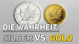 Fakten: So wenig Silber und Gold gibt es wirklich!