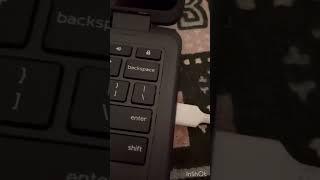 Chromebook charging itself?!